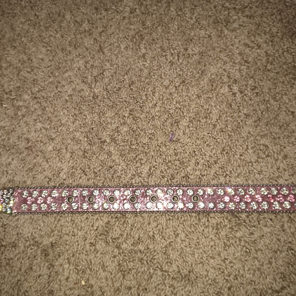 Pink Rhinestone Belt - Picture 3 of 5